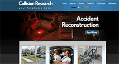 Desktop Screenshot of collisionresearch.com